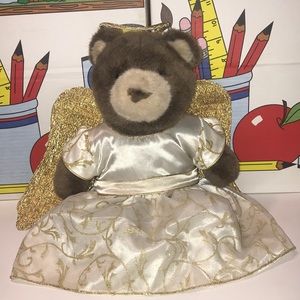 Retired Lil Cub Chocolate In ANGEL w/WINGS & HALO